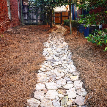 Drainage Solution/Parking Area/ Sod/Straw