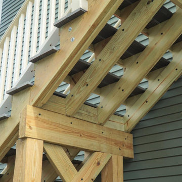 2 Story Deck in Cambridge, MA 02139