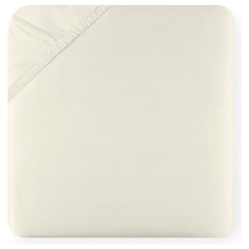 Giotto Fitted Sheets by Sferra, Champagne, Twin XL 39x80x17