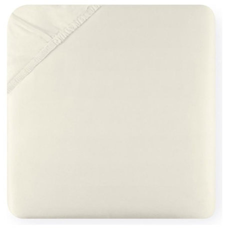 Giotto Fitted Sheets by Sferra, Champagne, Twin XL 39x80x17