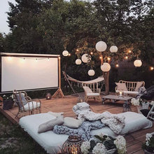 Hot tub area