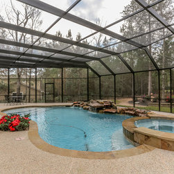 Montgomery county Texas Screen Pool Enclosure - Outdoor Products