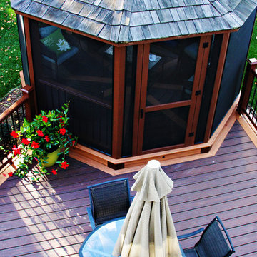 Circular Fire-Pit Deck