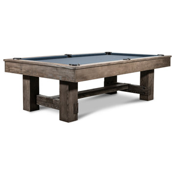 Rocky 8' Slate Pool Table w/Premium Accessories