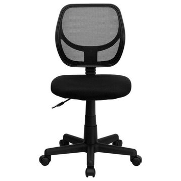 Flash Furniture Mid-Back Black Mesh Task and Computer Office Chair