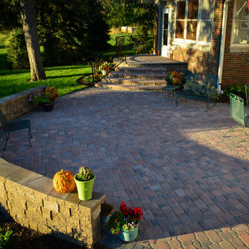 Rural Ranch Patio and Entertainment Space