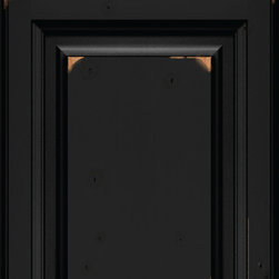 KraftMaid: Cherry Door in Vintage Onyx - Kitchen Cabinetry
