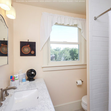 Delightful Bathroom with New Window - Renewal by Andersen NJ / NYC