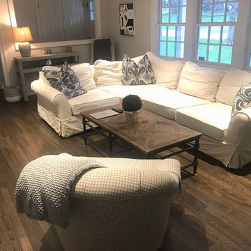 Oak Installed - Stained and Finished