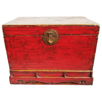Consigned Ming Red Trunk