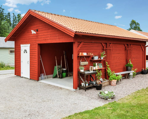 Scandinavian Garden Shed and Building Design Ideas 