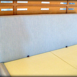 Custom Designer Fabric Platform Bed - Platform Beds