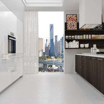 Barcelona Line - Kitchen Cabinets
