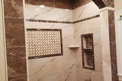 Inspiration for a french country bathroom remodel in Other