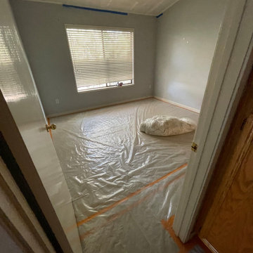 Condo Facelift, paint, smooth ceiling, can lights