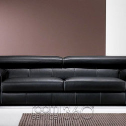 Outback Modern Leather Sofa by Gamma #18491 - Books