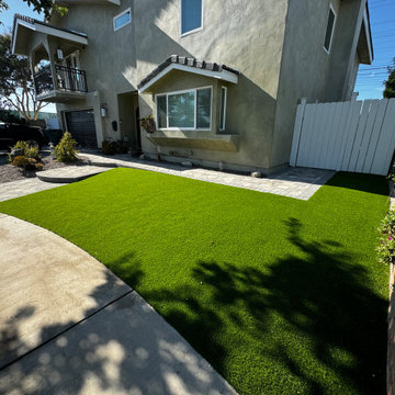 Turf Front Yard