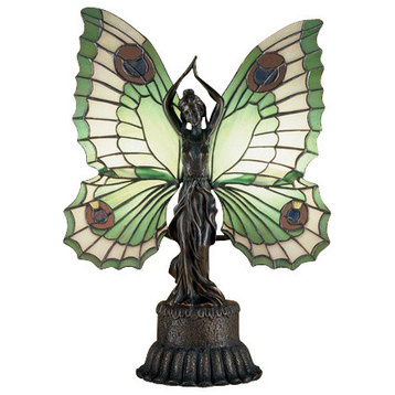 Meyda Tiffany 48019 Butterfly Stained Glass / Tiffany Specialty - Tiffany Glass