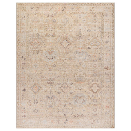 Surya + Becki Owens Marlene BOMN-2308 Machine Woven Area Rug, Ivory, 5'3" x 7'