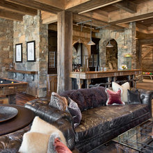 Rustic Luxe {LivingRoom}