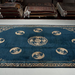 14&times;19 Antique Peking Rug - Rugs