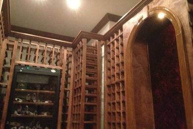 Design ideas for a wine cellar in Boston.