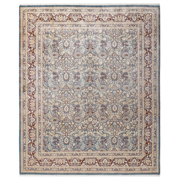 Mogul, One-of-a-Kind Hand-Knotted Area Rug Gray, 8'4"x10'1"