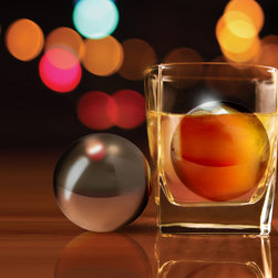 Epicureanist Stainless Ice Sphere - Ice Tools And Buckets  