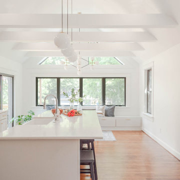 Nashville Sylvan Park Kitchen and Deck Addition