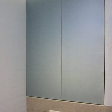 Einbauschrank über dem WC