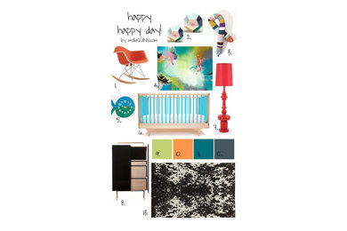 Happy Happy Day Mood Board