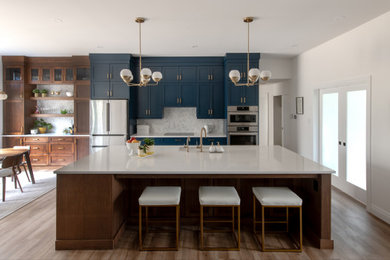 Inspiration for a transitional kitchen remodel in Other
