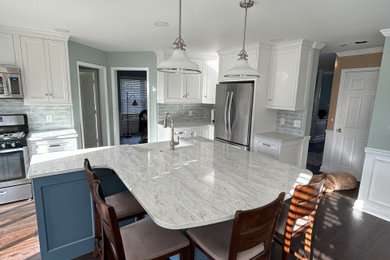 Example of a kitchen design in Other