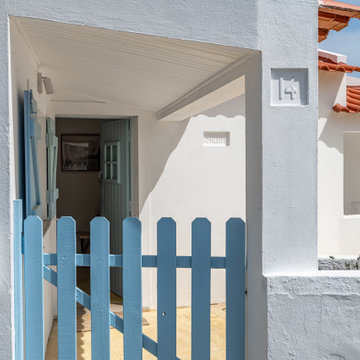Blue Gate Entrance in Bom Sucesso