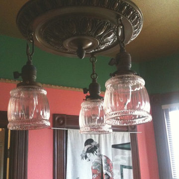 Victorian light fixture