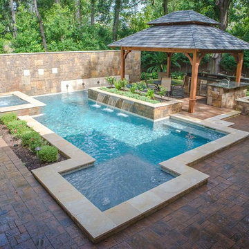 Family Gathering Backyard