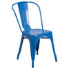 Blue Metal Chair CH-31230-BL-GG
