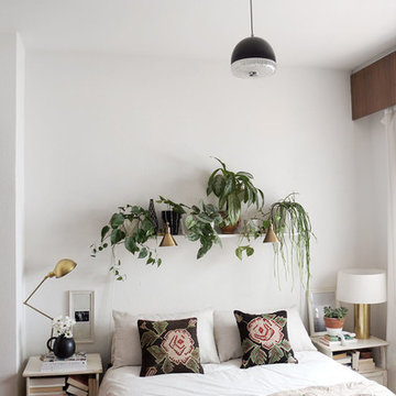 Decoración ecléctica dormitorio