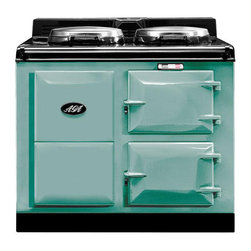 AGA Traditional Electric 2 Oven Cooker, Pistachio | A2O-E-PIS - Gas Ranges And Electric Ranges