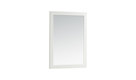 Cape Cod 1"x30" Bath Vanity Decor Mirror, Off White