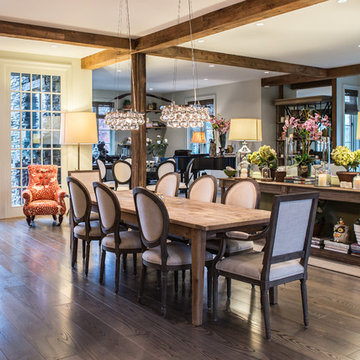 Town & Country Elegant Farmhouse Custom Home Build