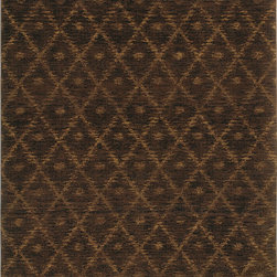 Ikat Trells Rug Mocha - Rugs