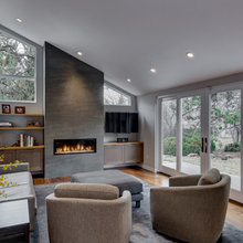 Gas fireplace examples