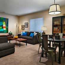 basement family room