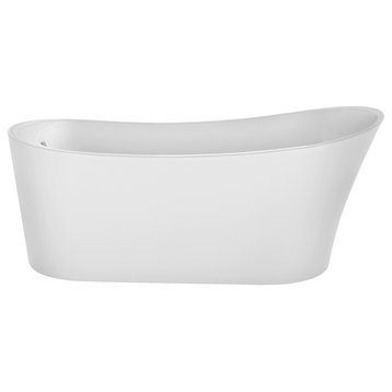 67" Luxury Freestanding Bathtub Acrylic Soaking SPA Tub by Empava