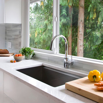 Bright Kitchen in the Trees