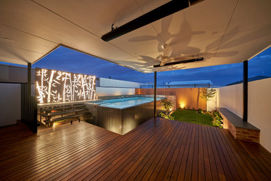 Inspiration for a contemporary pool in Adelaide.