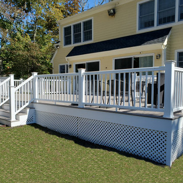 TimberTech AZEK Harvest Deck, Portsmouth, RI