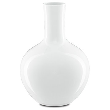 Gourd Vase - Imperial White, Small