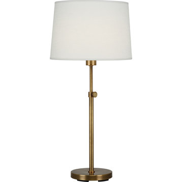 Koleman Table Lamp, Aged Brass